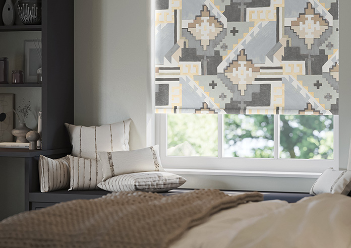 Machu Picchu, Cloudy Grey - Twist&Fit Roller Blind - Image 5